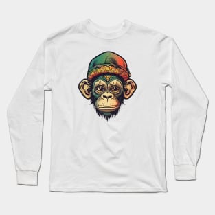 Rasta chimp Long Sleeve T-Shirt